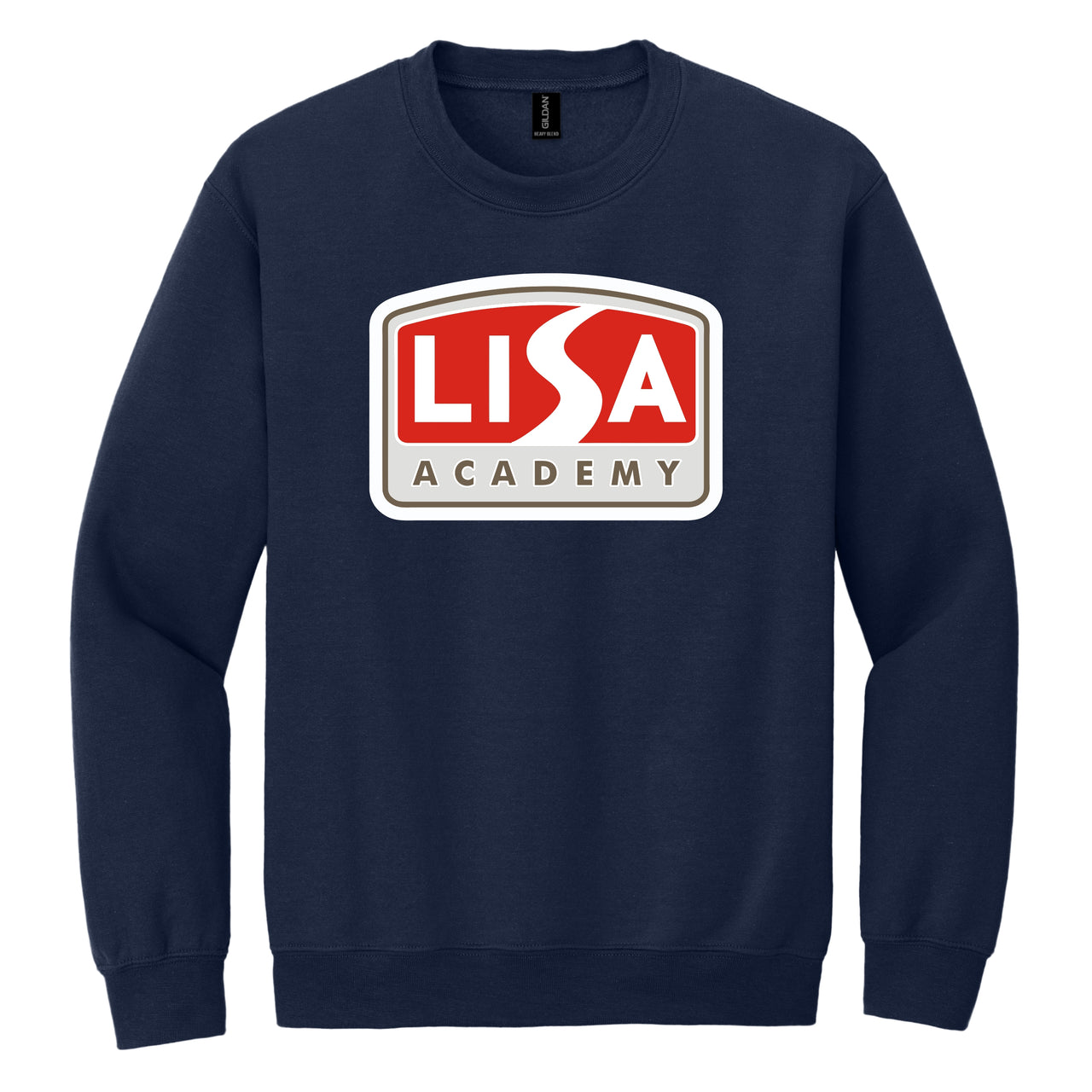 LISA Academy | LISA Logo | Gildan® Heavy Blend™ Crewneck Sweatshirt (18000)