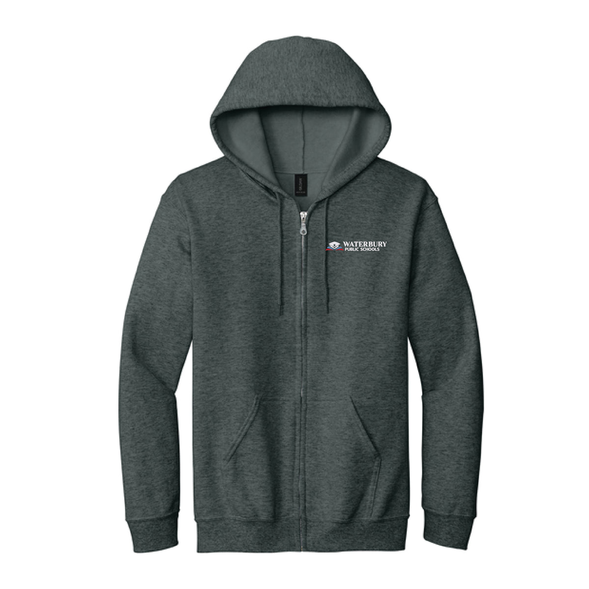 City of Waterbury | Gildan® Heavy Blend™ Full-Zip Hooded Sweatshirt (18600)