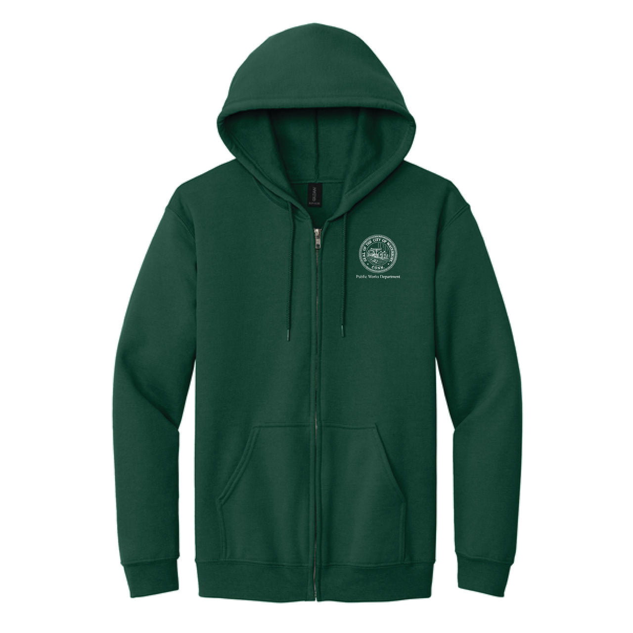 City of Waterbury | Gildan® Heavy Blend™ Full-Zip Hooded Sweatshirt (18600)