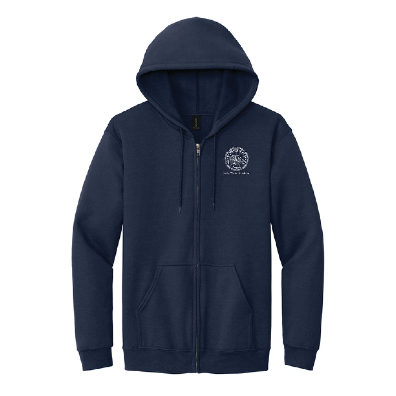City of Waterbury | Gildan® Heavy Blend™ Full-Zip Hooded Sweatshirt (18600)