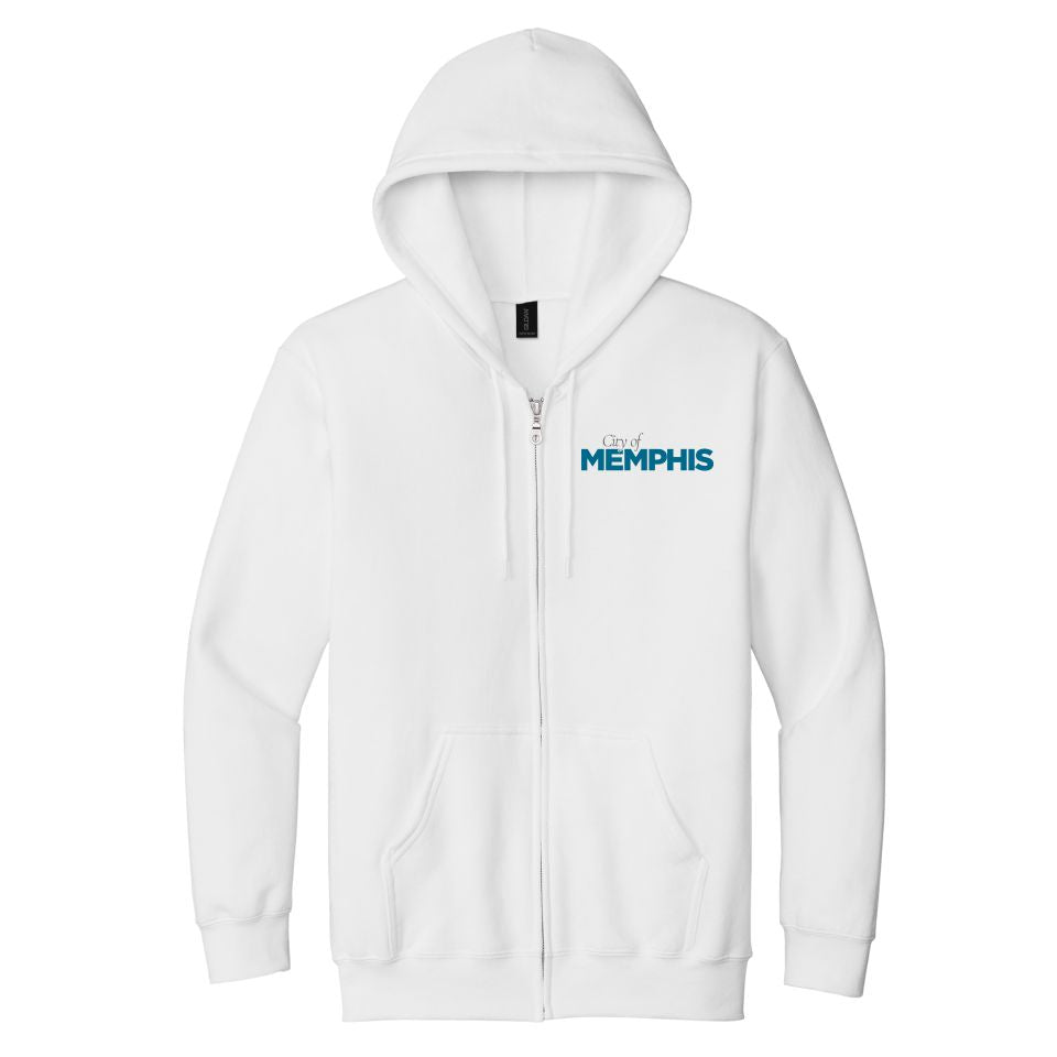 City of Memphis | Gildan® Heavy Blend™ Full-Zip Hooded Sweatshirt (18600)