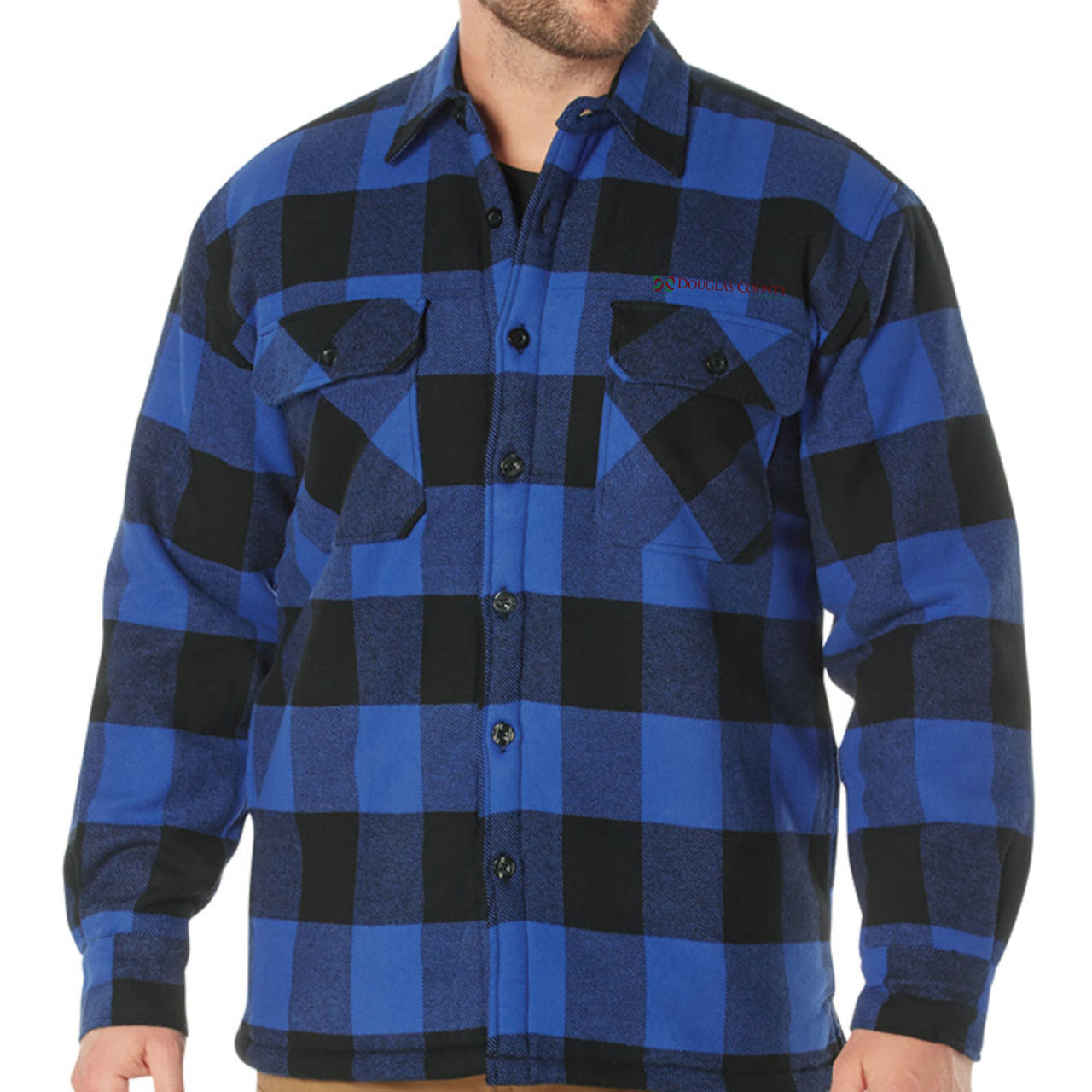 Douglas Co. Gov. | ROTHCO HEAVYWEIGHT SHERPA LINED FLANNEL SHIRTS (3739)