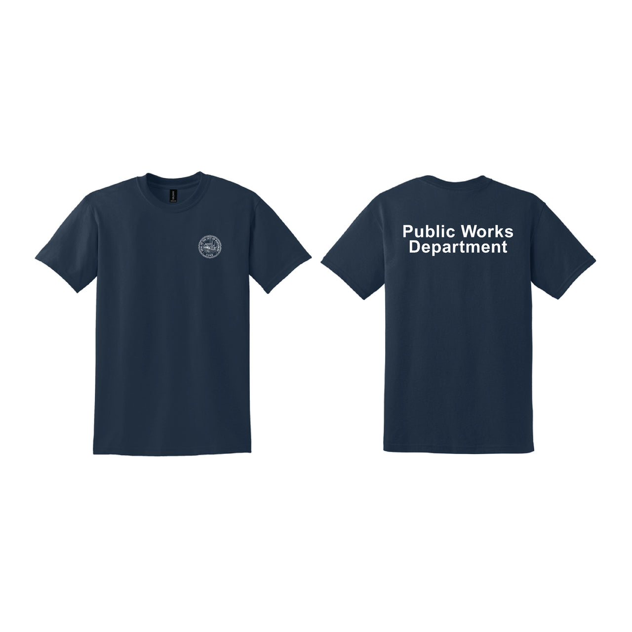 City of Waterbury | Gildan® DryBlend® 50 Cotton/50 Poly T-Shirt (8000)
