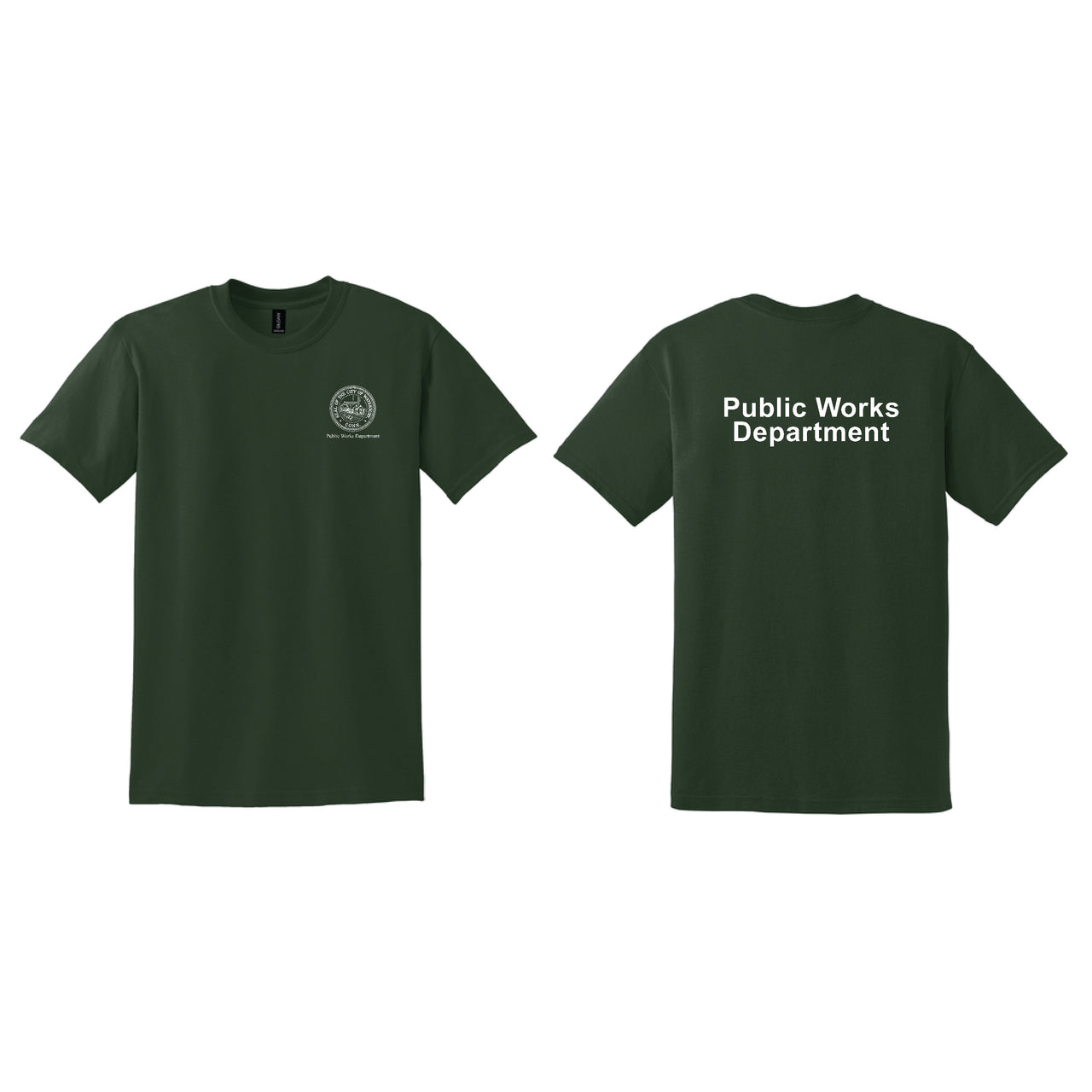 City of Waterbury | Gildan® DryBlend® 50 Cotton/50 Poly T-Shirt (8000)