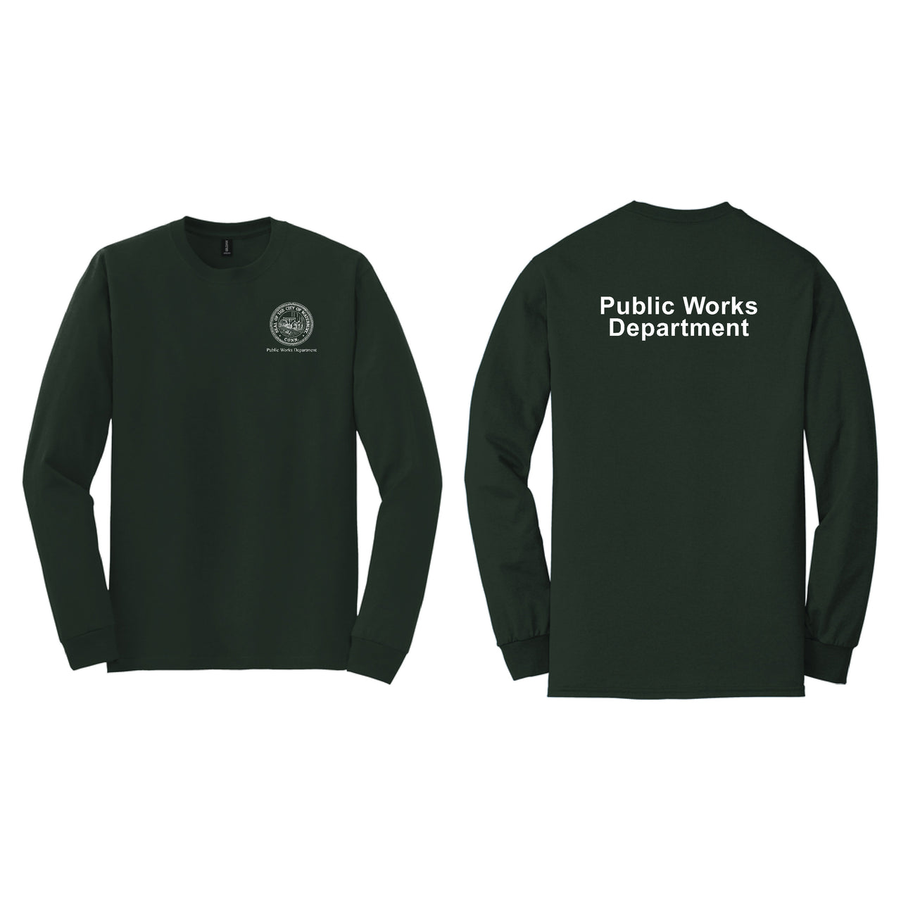 City of Waterbury | Gildan® DryBlend® 50 Cotton/50 Poly Long Sleeve T-Shirt (8400)
