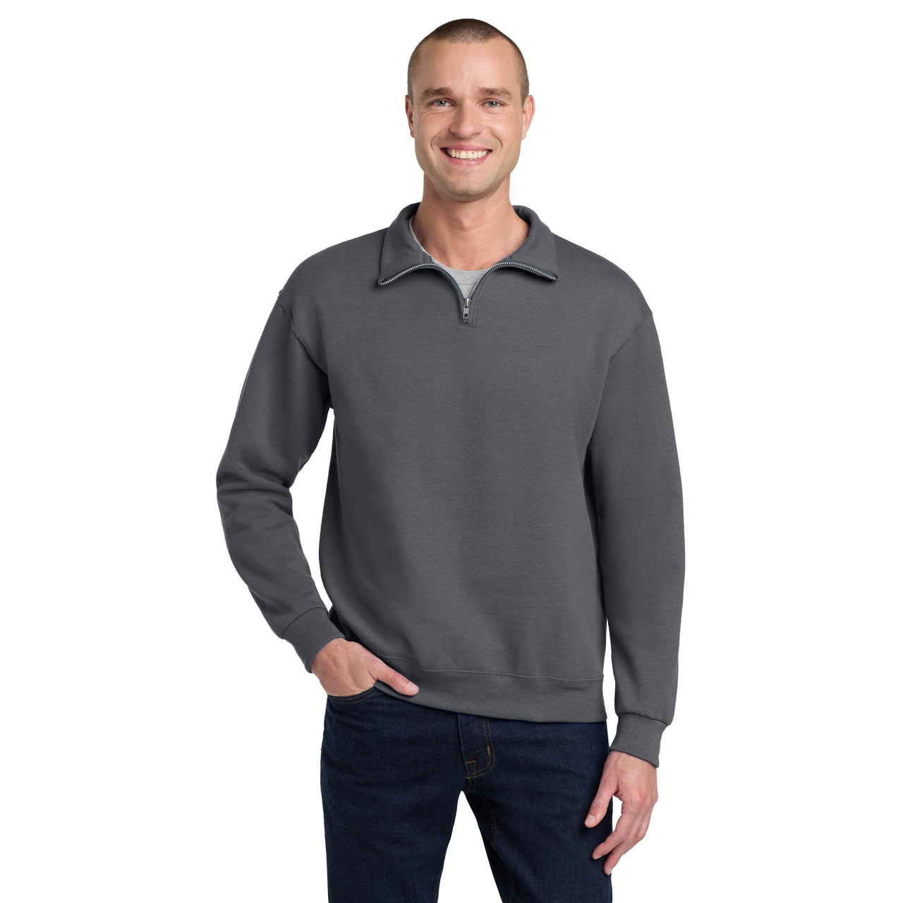 CECOMS | Jerzees® NuBlend® 1/4-Zip Cadet Collar Sweatshirt (995M)