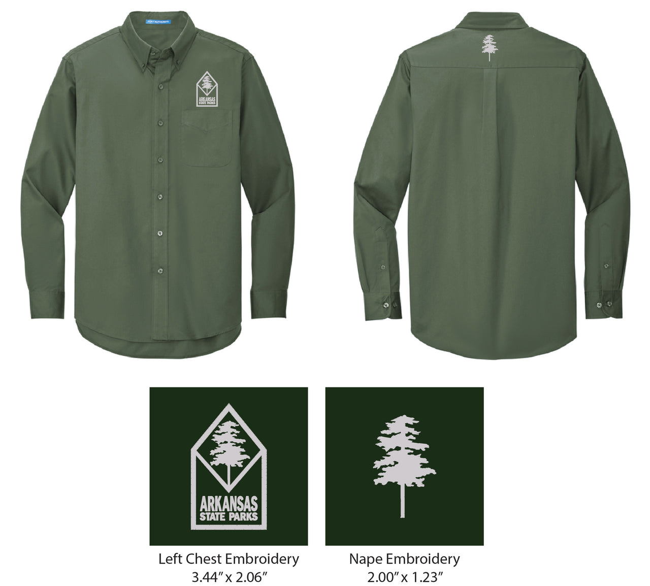 ASP | Port Authority® Long Sleeve Easy Care Shirt (S608)