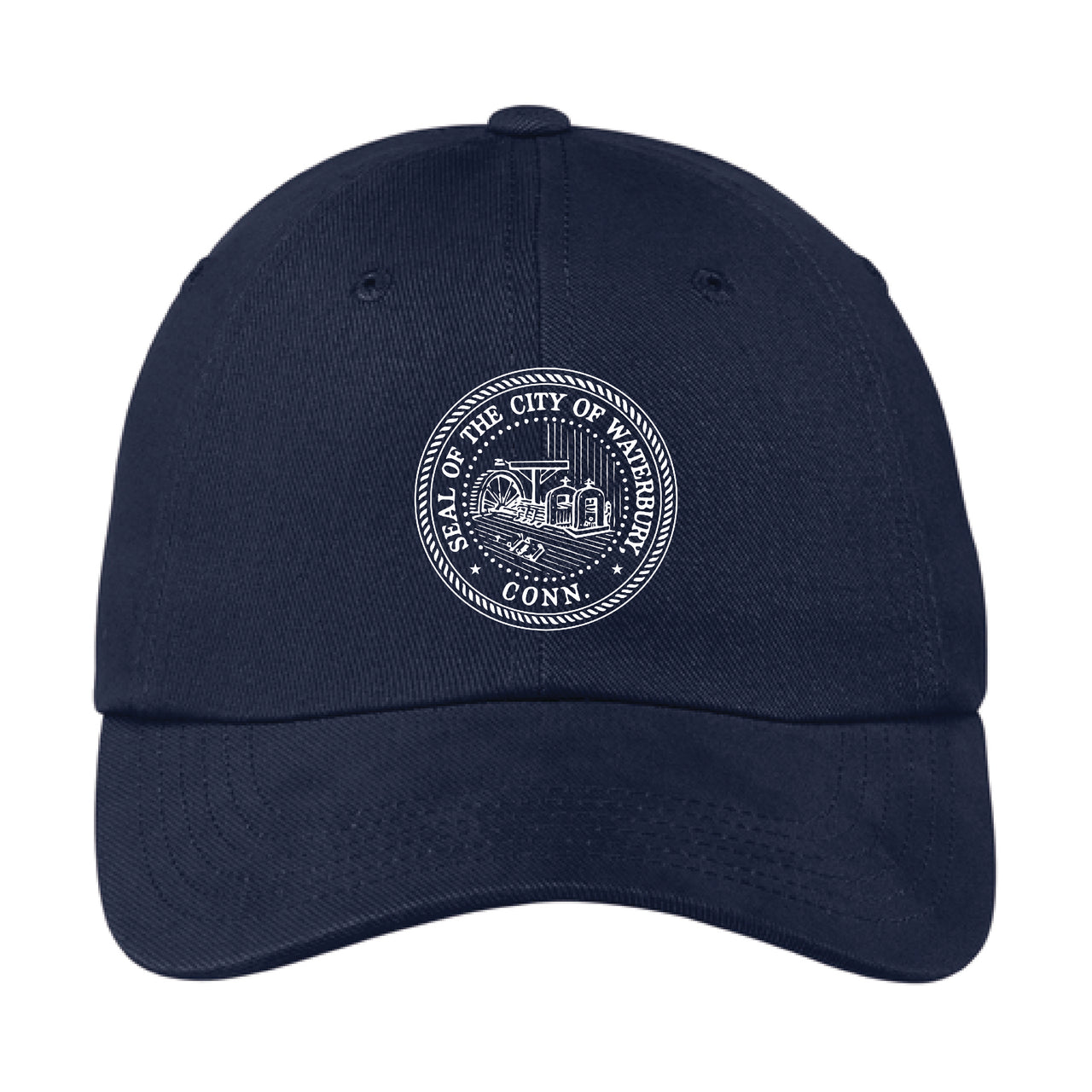 City of Waterbury | Port Authority® Unstructured Brushed Twill Cap (BTU)