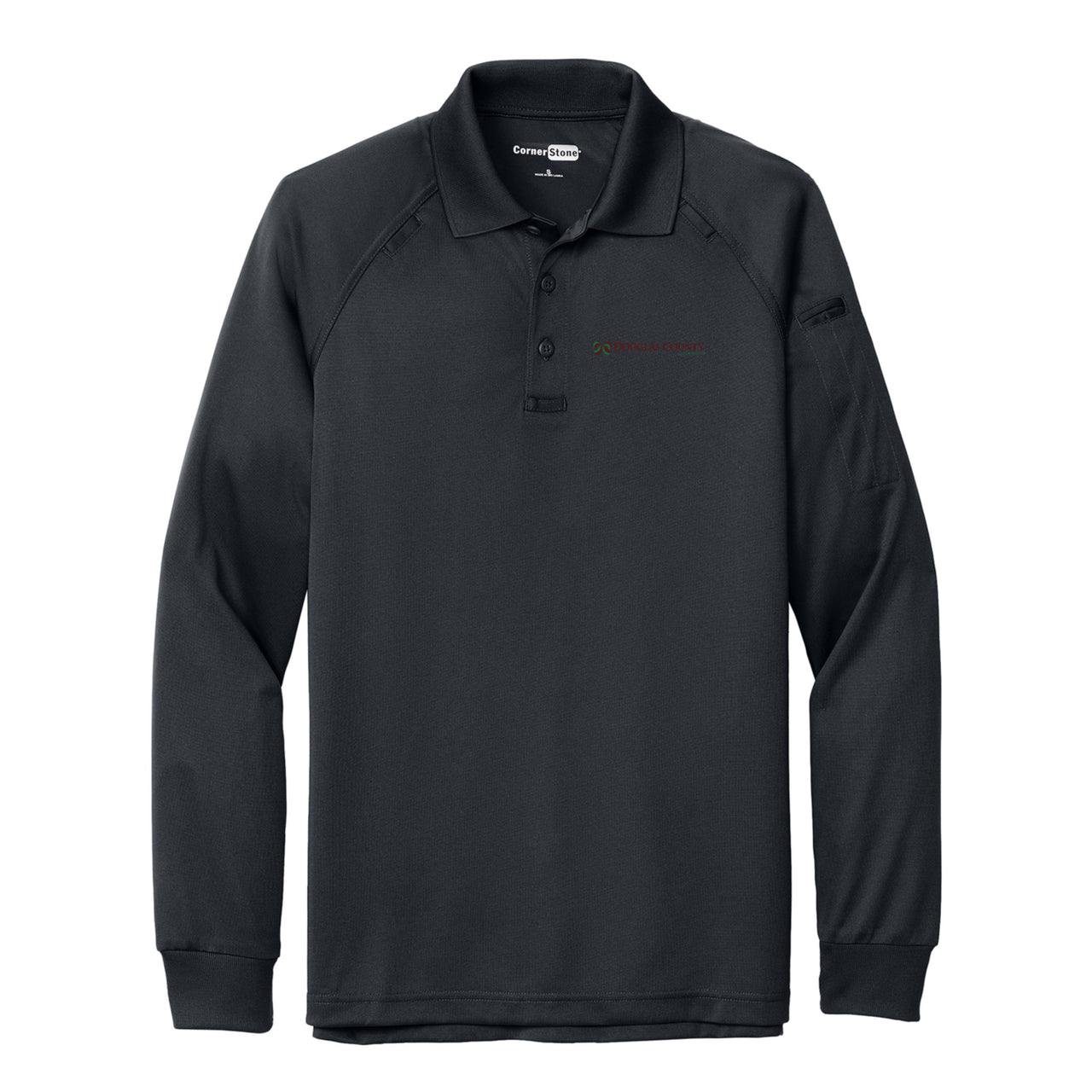 Douglas Co. Gov. | CornerStone® Select Long Sleeve Snag-Proof Tactical Polo (CS410LS)