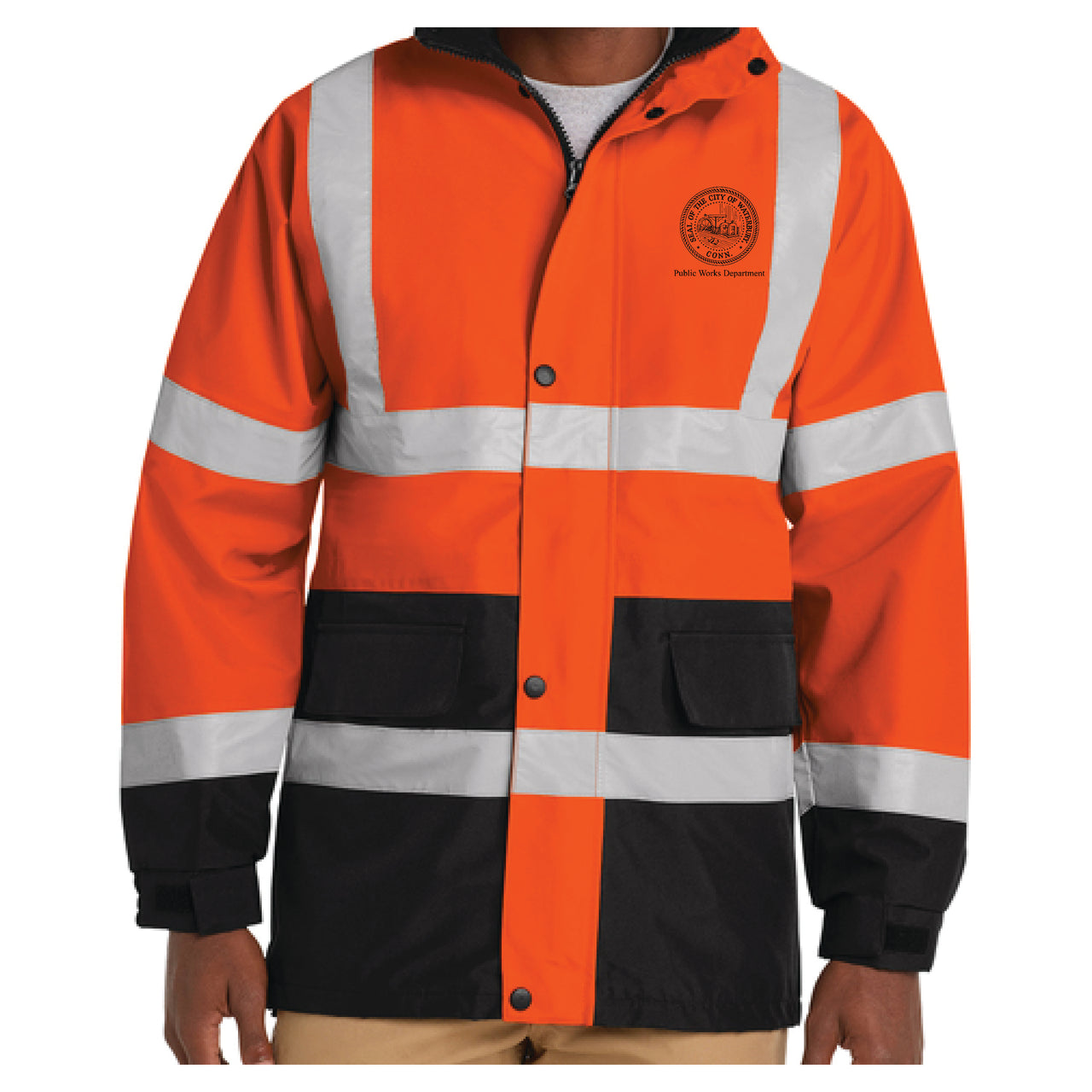 City of Waterbury | CornerStone® ANSI 107 Class 3 Waterproof Parka (CSJ24)