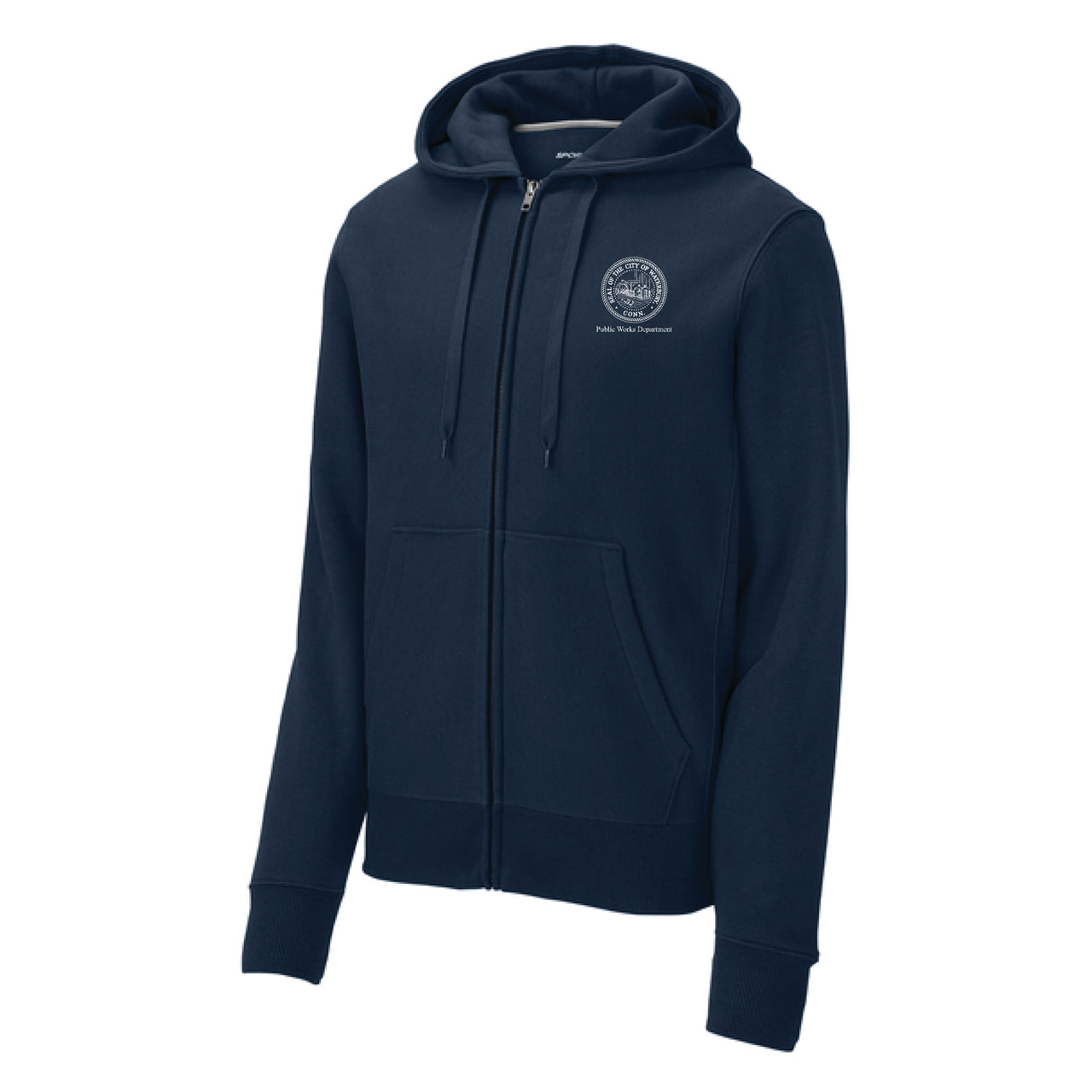 City of Waterbury | Sport-Tek® Super Heavyweight Full-Zip Hooded Sweatshirt (F282)