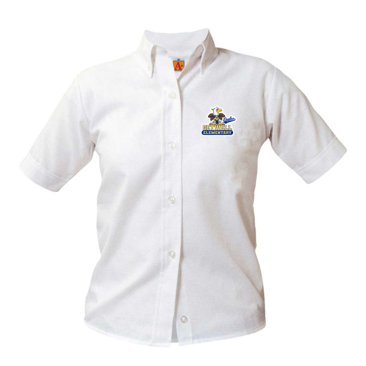 Getwell Elementary | Girl White Oxford
