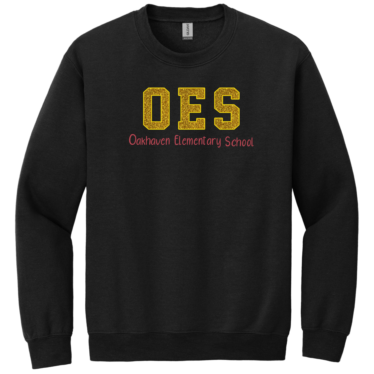 Oakhaven Elementary | Glitter Sweatshirt