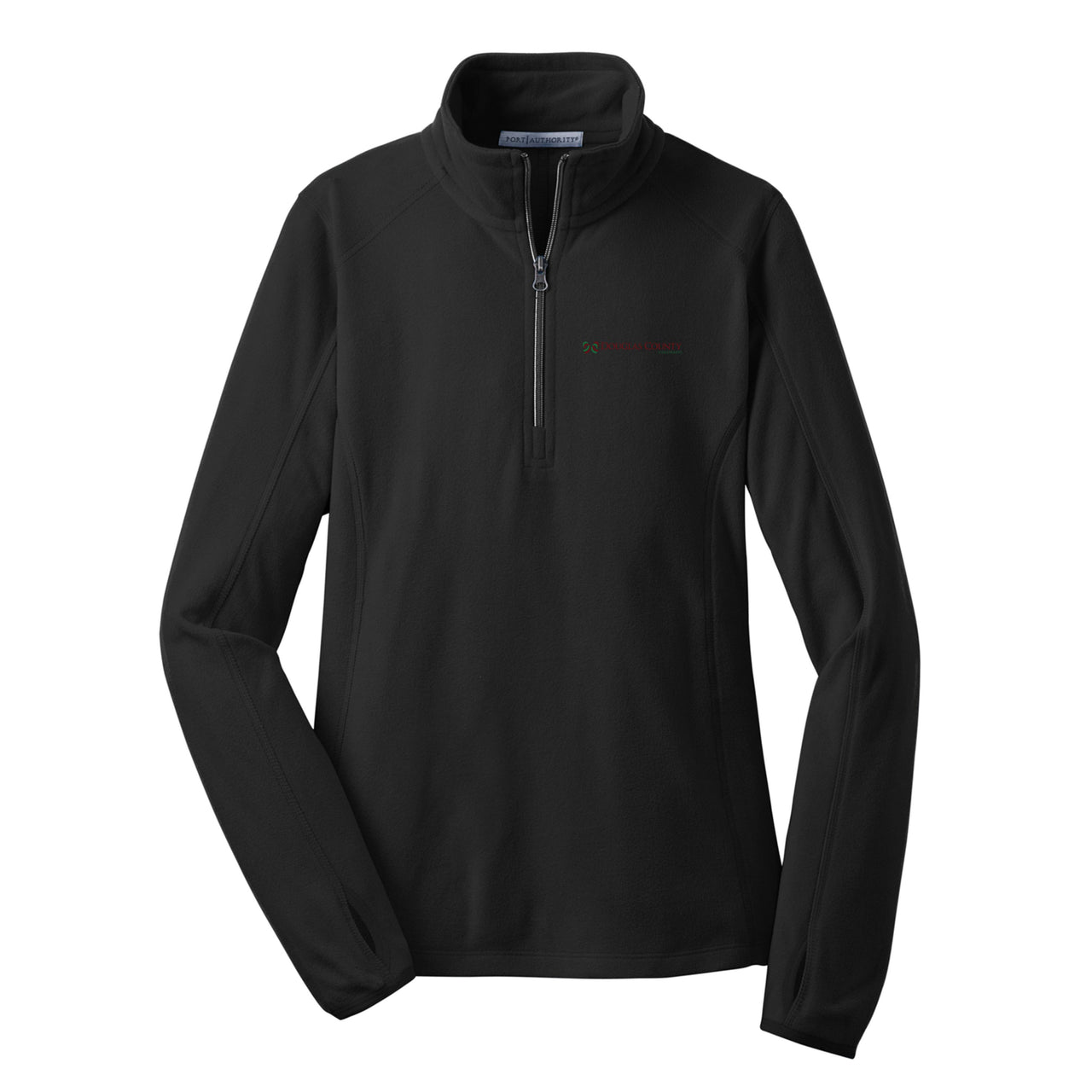Douglas Co. Gov. |  Port Authority® Women's Heather Microfleece 1/2-Zip Pullover (L224)