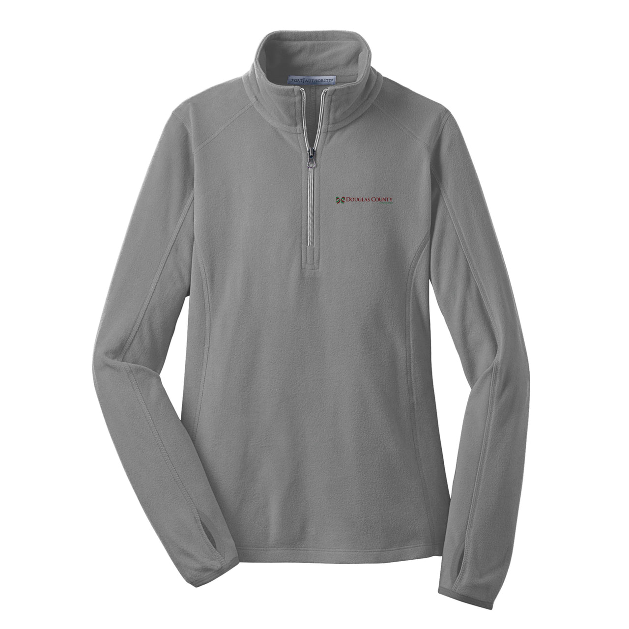 Douglas Co. Gov. |  Port Authority® Women's Heather Microfleece 1/2-Zip Pullover (L224)