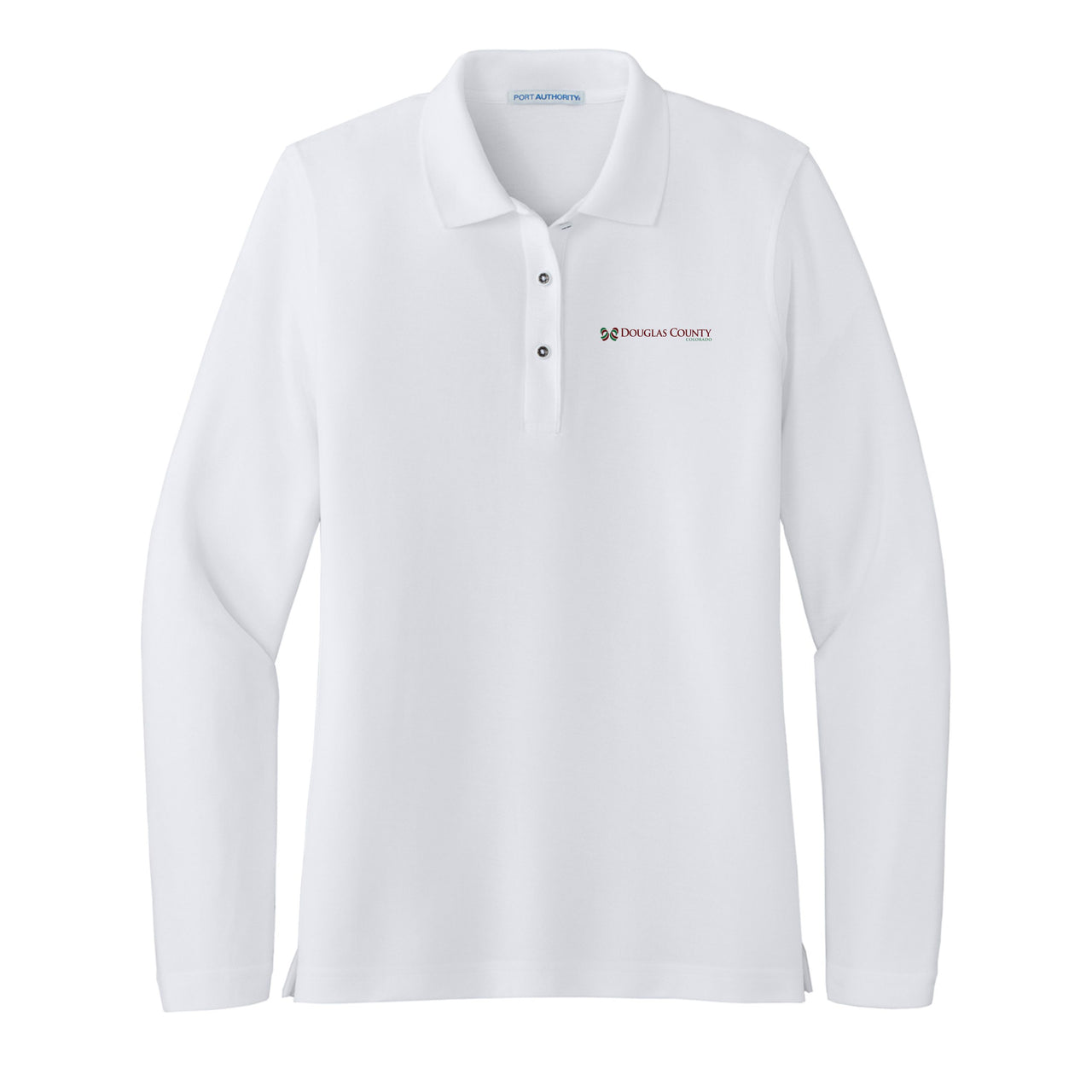 Douglas Co. Gov. | Port Authority® Women's Silk Touch™ Long Sleeve Polo (L500LS)