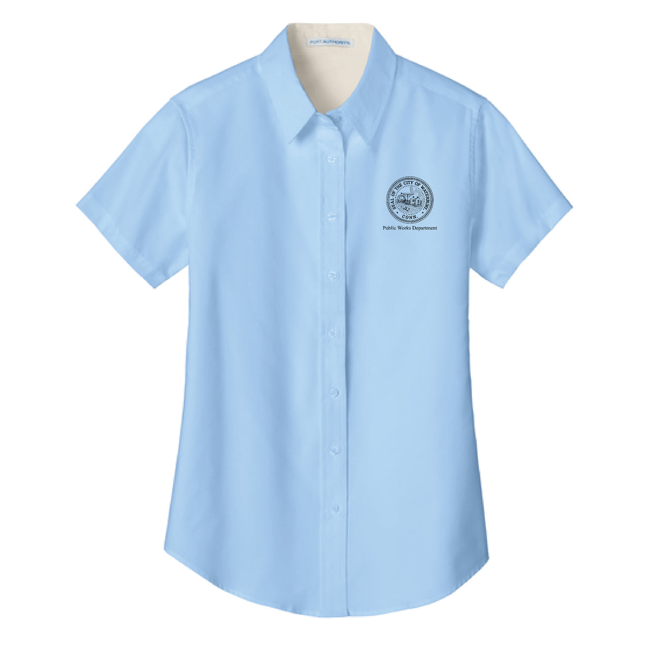 City of Waterbury | Port Authority® Women's Short Sleeve Easy Care Shirt (L508)