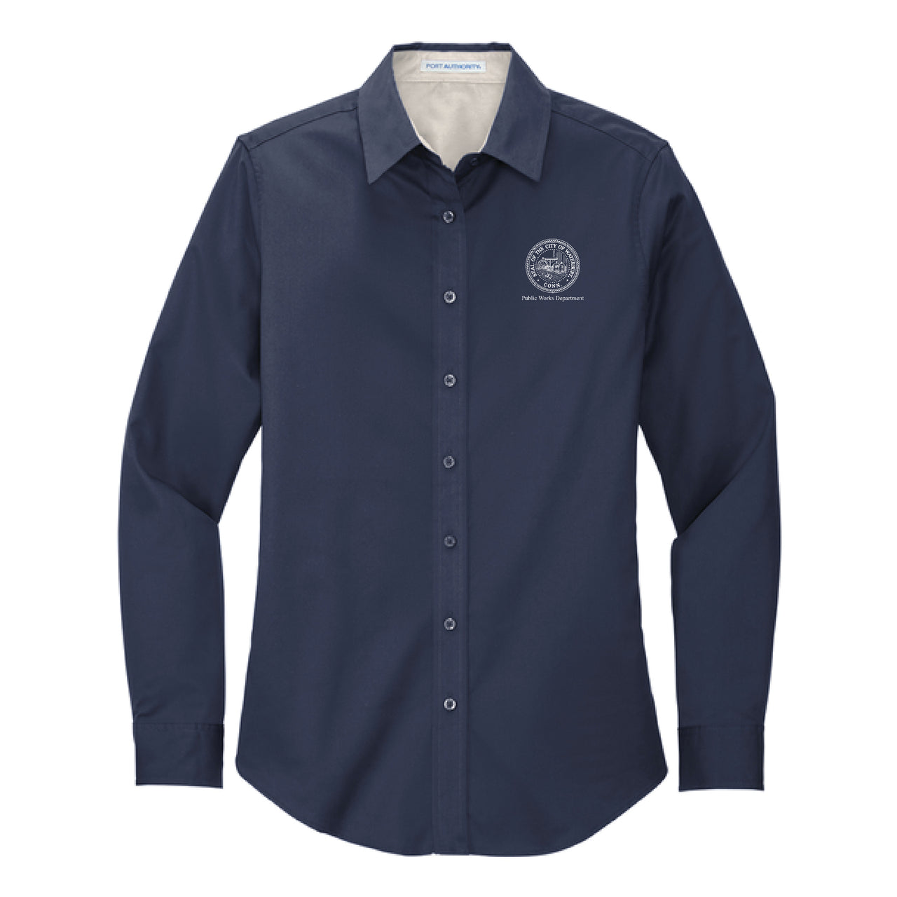 City of Waterbury | Port Authority® Women's Long Sleeve Easy Care Shirt (L608)