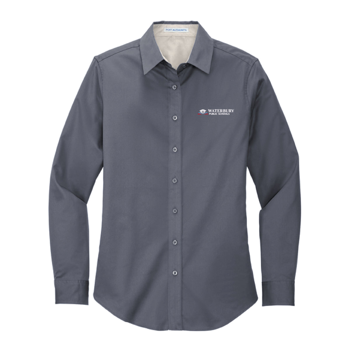 City of Waterbury | Port Authority® Women's Long Sleeve Easy Care Shirt (L608)