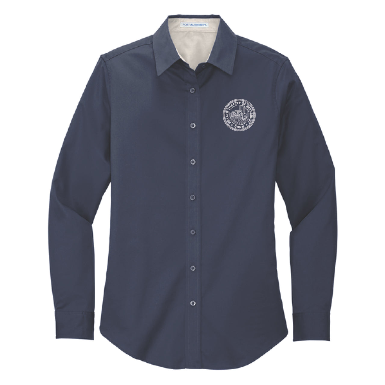 City of Waterbury | Port Authority® Women's Long Sleeve Easy Care Shirt (L608)