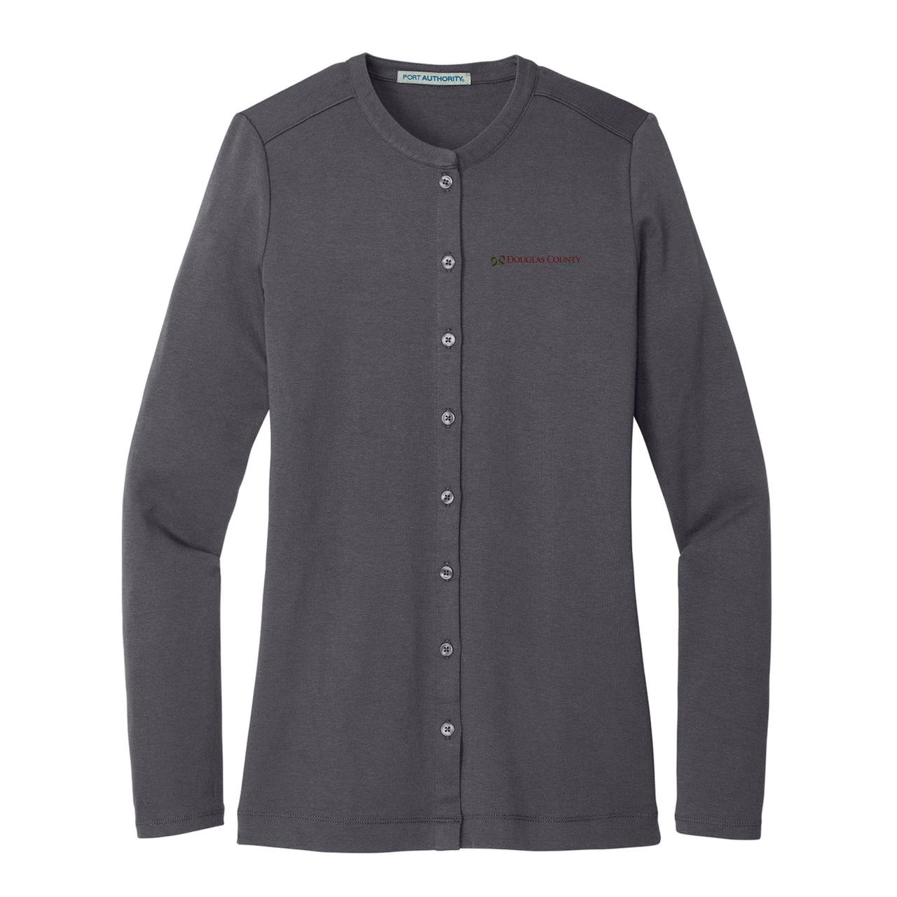Douglas Co. Gov. | Port Authority® Women's Concept Stretch Button-Front Cardigan (LM1008)