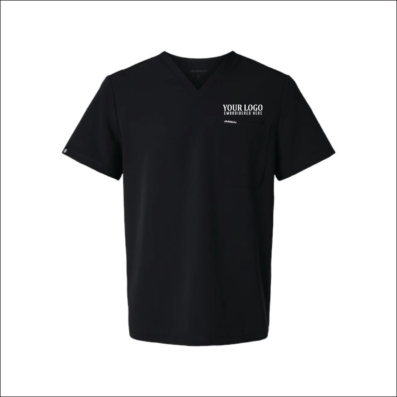 UVC | Jaanuu Men's Holmes Everyday 1-Pocket Scrub V-Neck Top (M10001)
