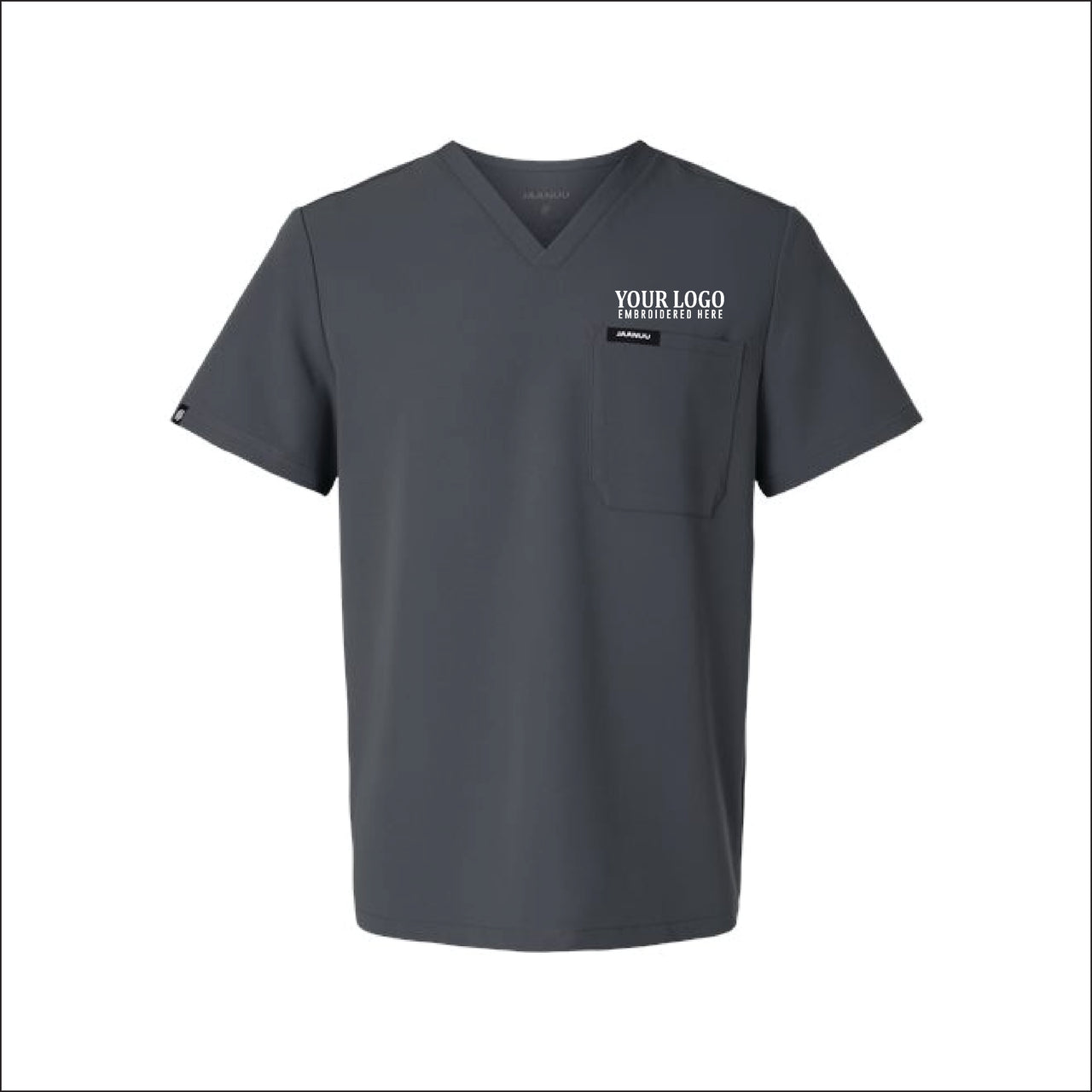 UVC | Jaanuu Men's Holmes Everyday 1-Pocket Scrub V-Neck Top (M10001)