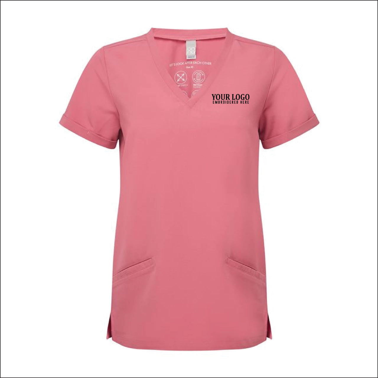 UVC | Onna Women's Invincible V-Neck Stretch Scrub Top (NN310)
