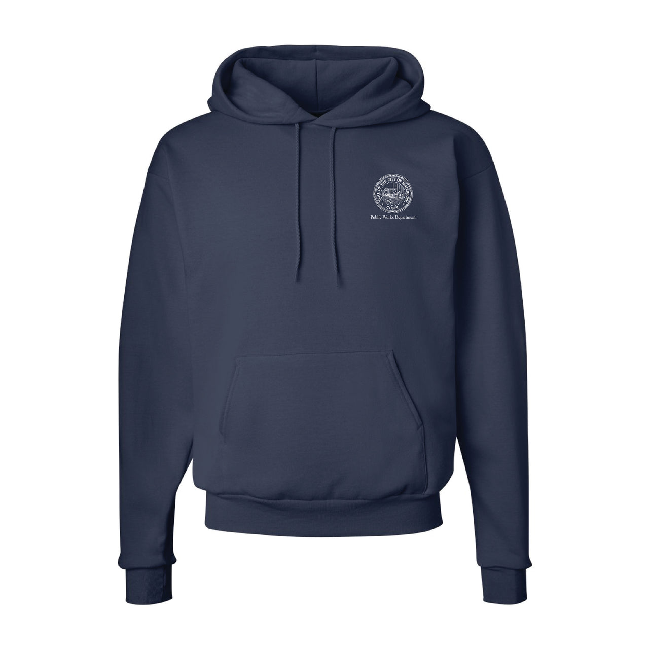 City of Waterbury | Hanes Unisex EcoSmart® Hooded Sweatshirt (P170)