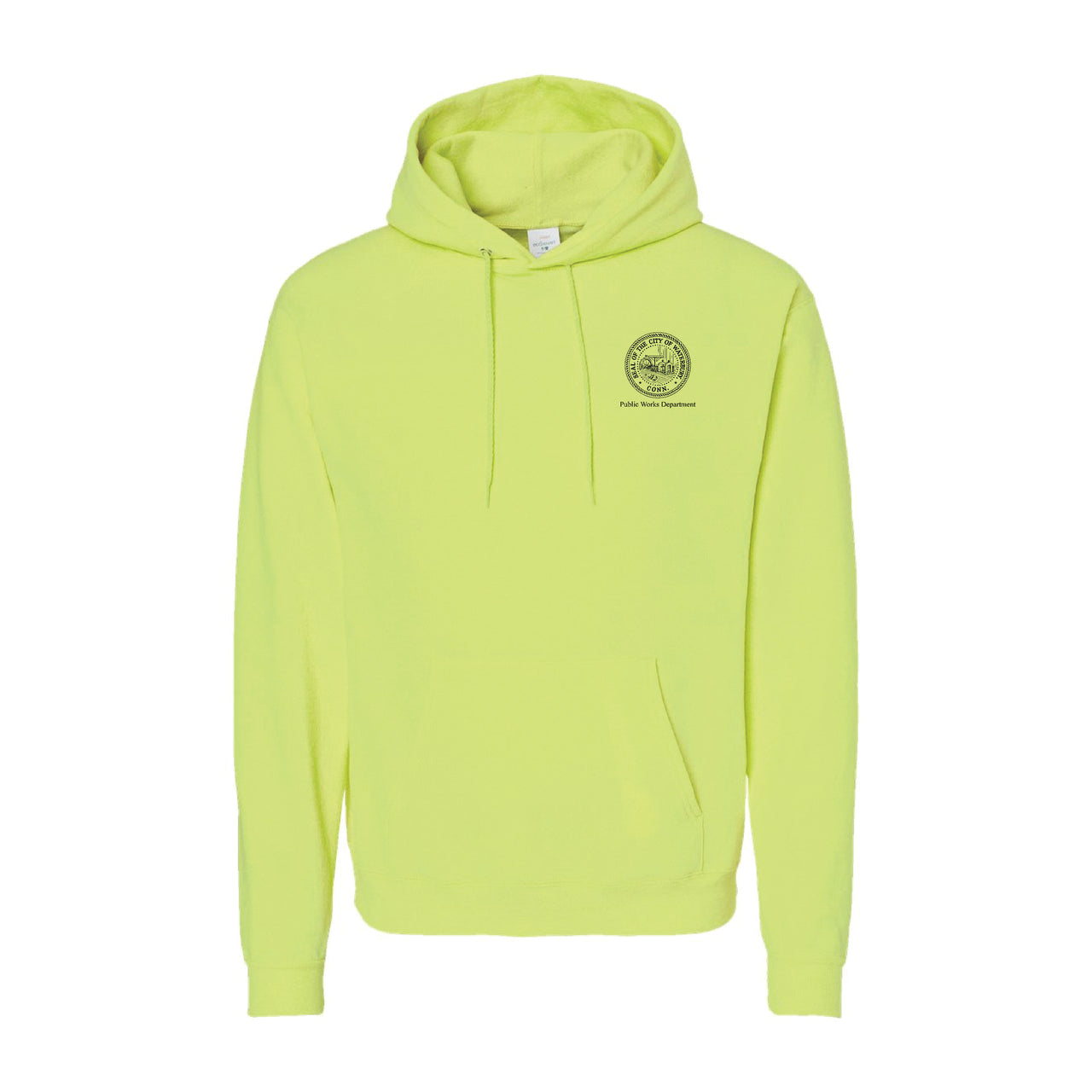 City of Waterbury | Hanes Unisex EcoSmart® Hooded Sweatshirt (P170)