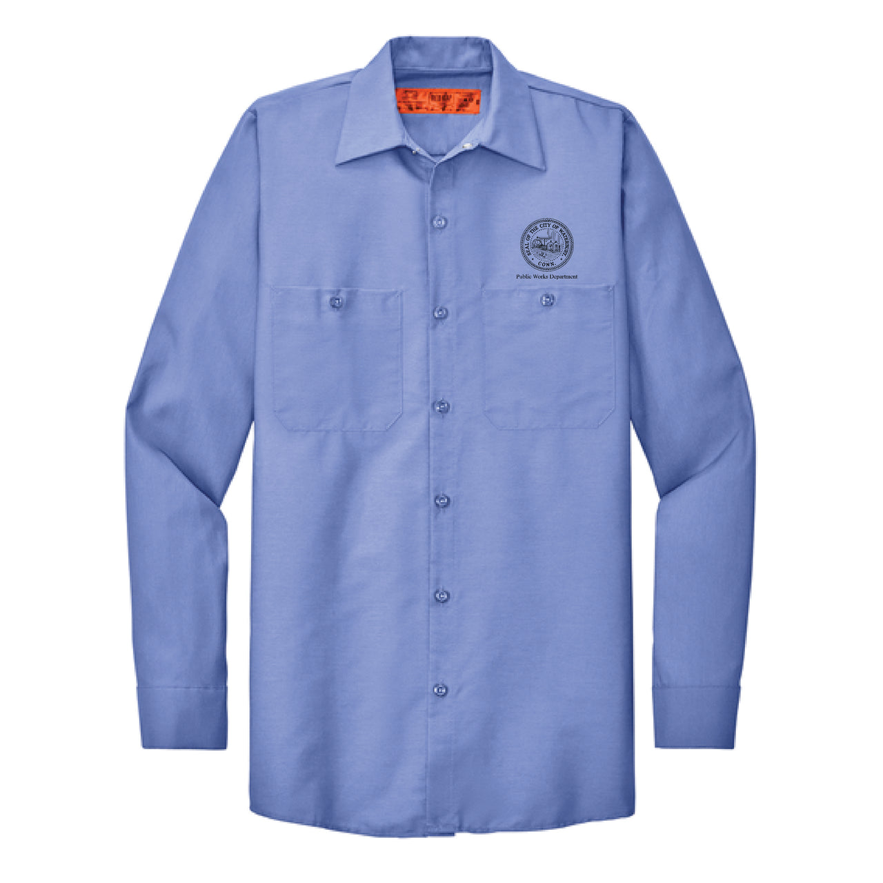City of Waterbury | Red Kap® Long Sleeve Industrial Work Shirt (SP14)