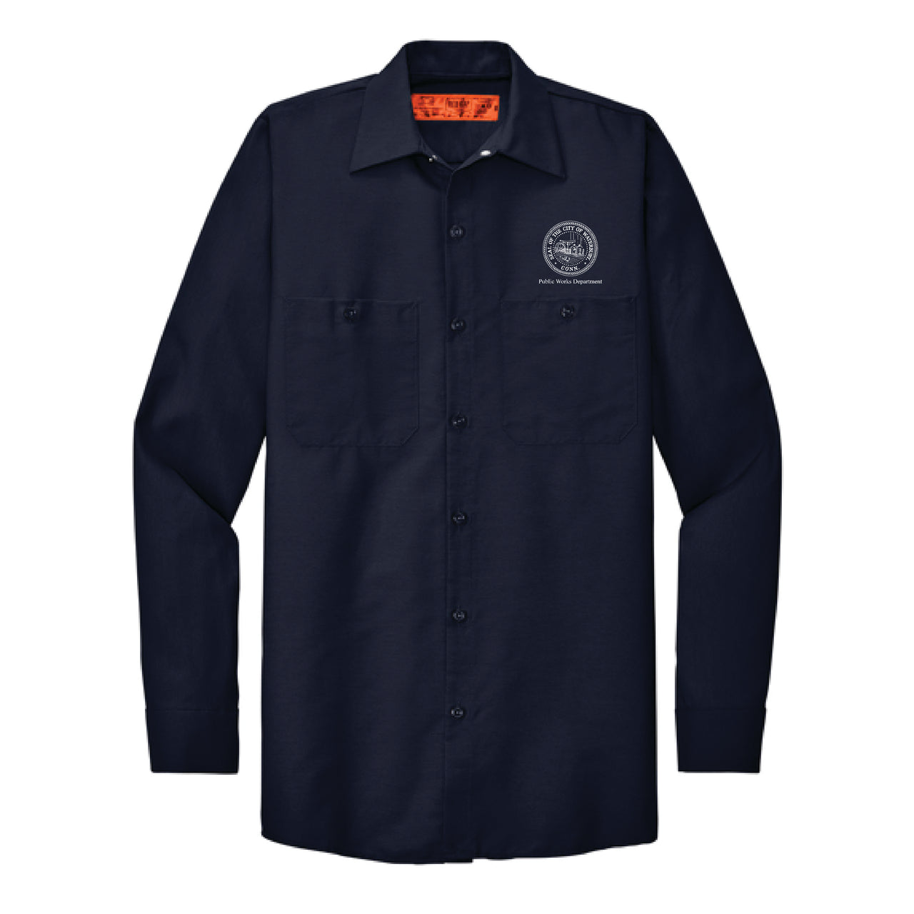 City of Waterbury | Red Kap® Long Sleeve Industrial Work Shirt (SP14)