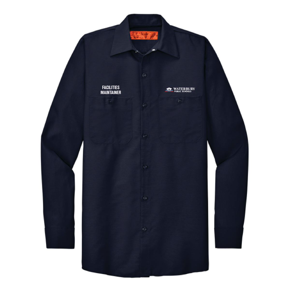 City of Waterbury | Red Kap® Long Sleeve Industrial Work Shirt (SP14)