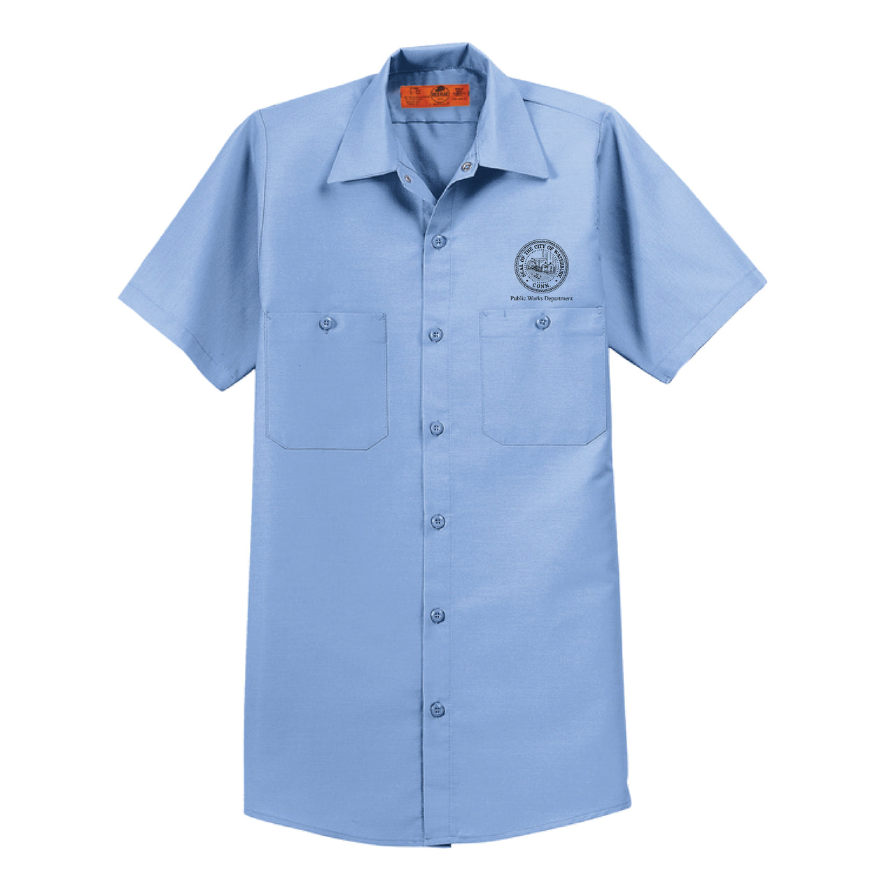 City of Waterbury | Red Kap® Short Sleeve Industrial Work Shirt (SP24)