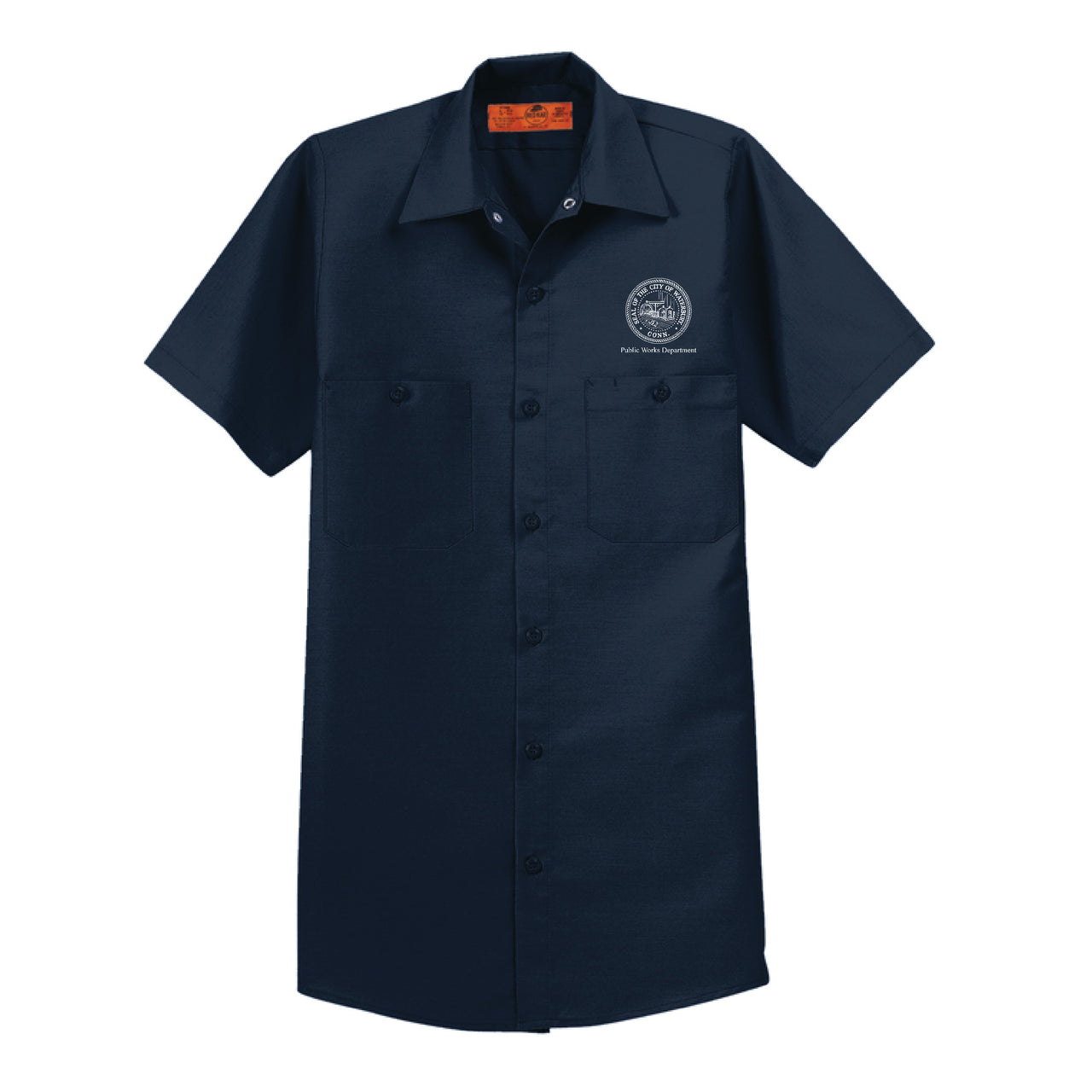City of Waterbury | Red Kap® Short Sleeve Industrial Work Shirt (SP24)