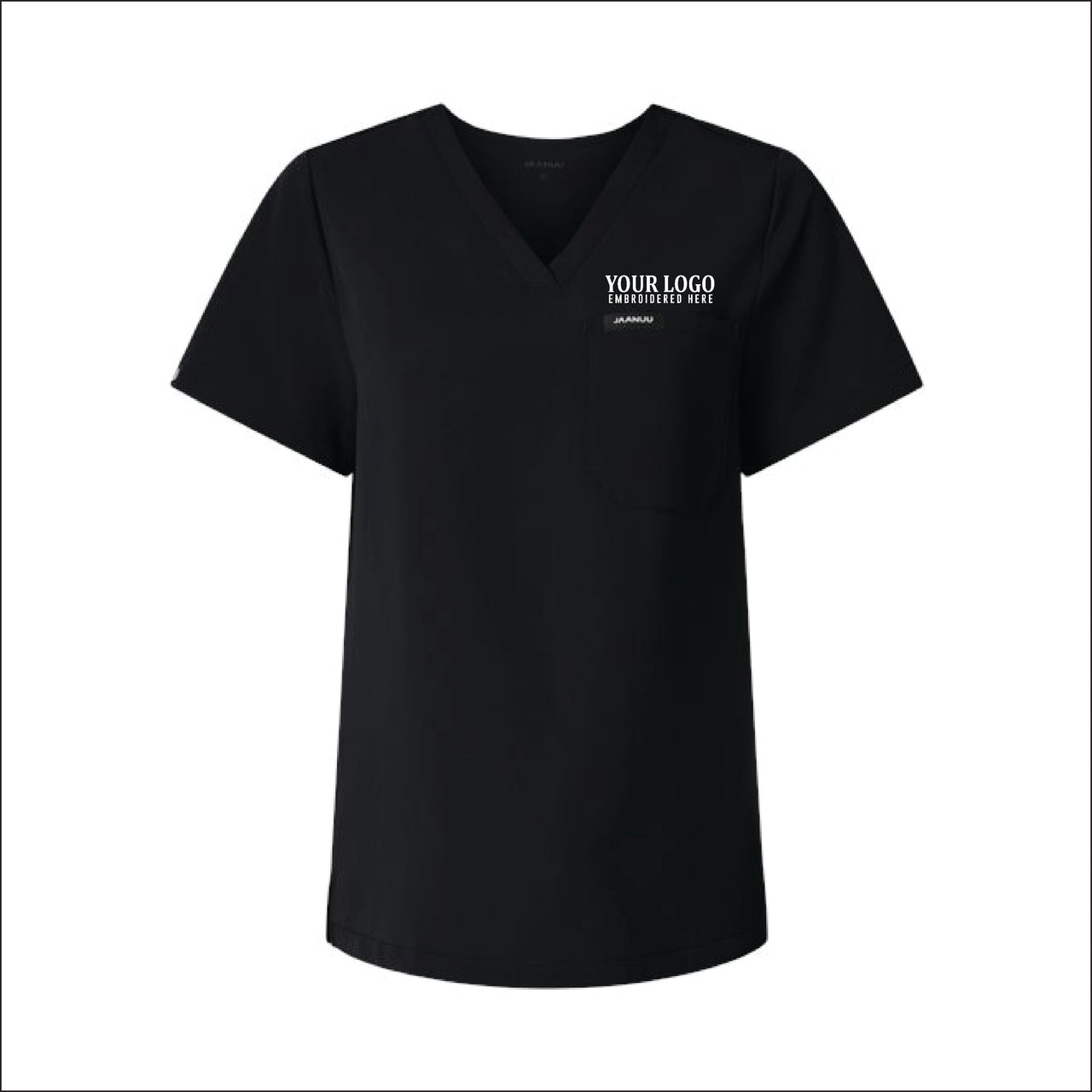 UVC | Jaanuu Women's Rhena Essential 1-Pocket Scrub V-Neck Top (W10001)