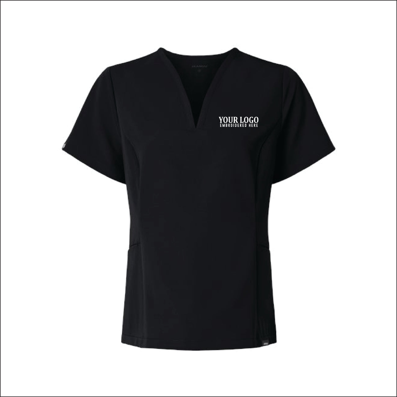UVC | Jaanuu Women's Calix Fit & Flare Scrub V-Neck Top (W10003)