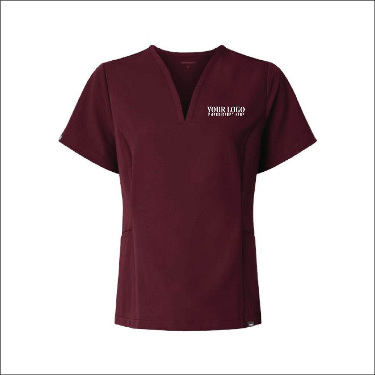 UVC | Jaanuu Women's Calix Fit & Flare Scrub V-Neck Top (W10003)