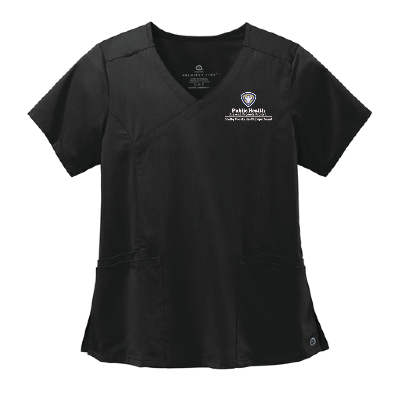 Shelby County Health Dept. | Wink® Women’s Premiere Flex™ Mock Wrap Top (WW4268)