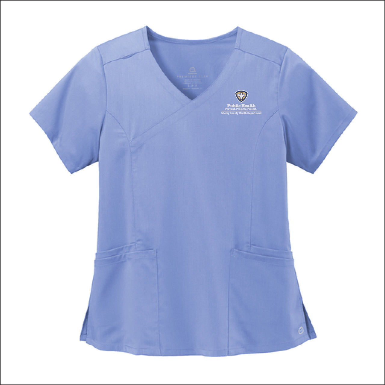 Shelby County Health Dept. | Wink® Women’s Premiere Flex™ Mock Wrap Top (WW4268)