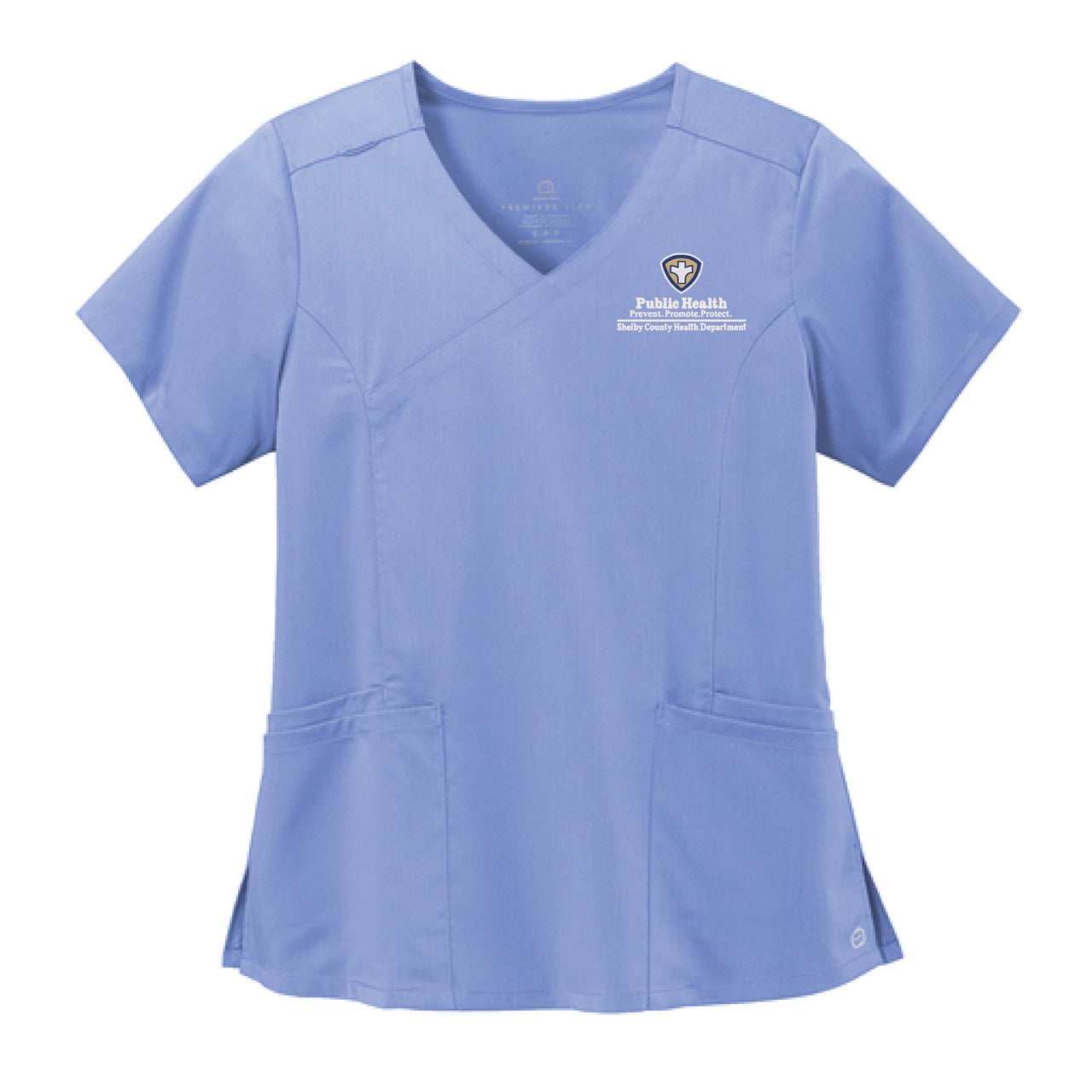 Shelby County Health Dept. | Wink® Women’s Premiere Flex™ Mock Wrap Top (WW4268)