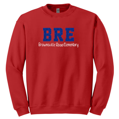 Brownsville Road Elementary | Glitter Sweatshirt