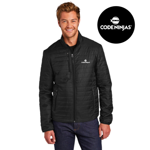 Code Ninja | Men Packable Puffy Jacket