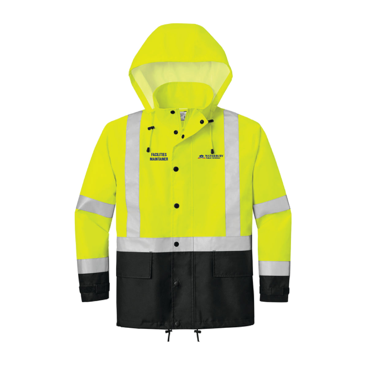 City of Waterbury | CornerStone® ANSI 107 Class 3 Rain Jacket (CSJ504)