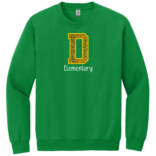 Double Tree Elementary | Glitter Sweatshirt