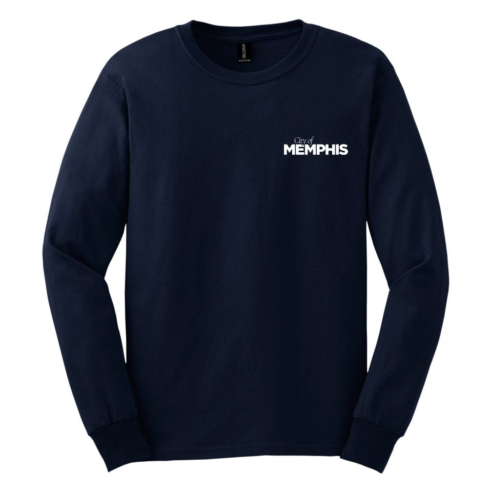 City of Memphis | Gildan® Ultra Cotton® 100% US Cotton Long Sleeve T-Shirt (G2400)