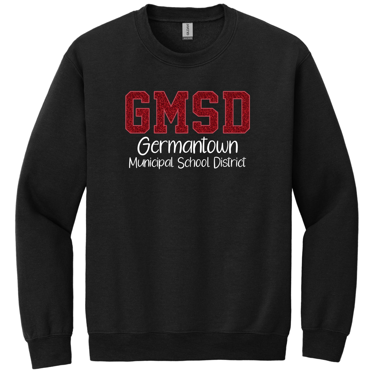 Germantown Municipal School District | Glitter Sweatshirt | GMSD