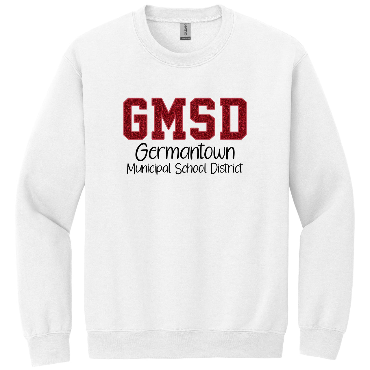 Germantown Municipal School District | Glitter Sweatshirt | GMSD