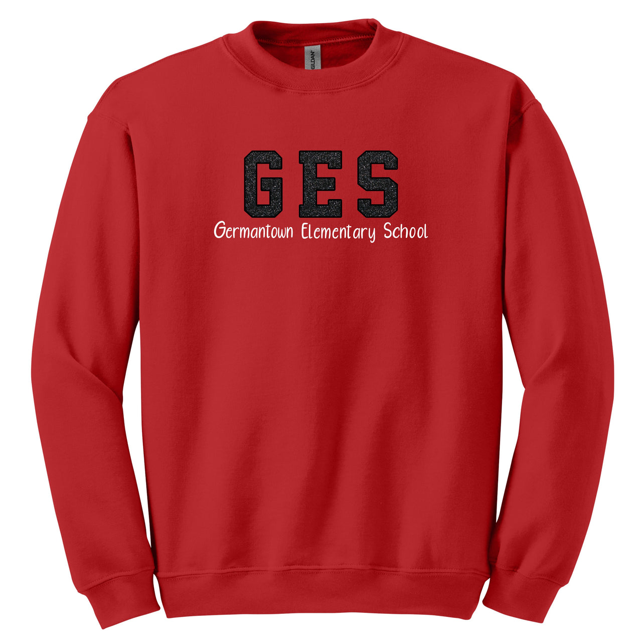 Germantown Elementary | Glitter Sweatshirt