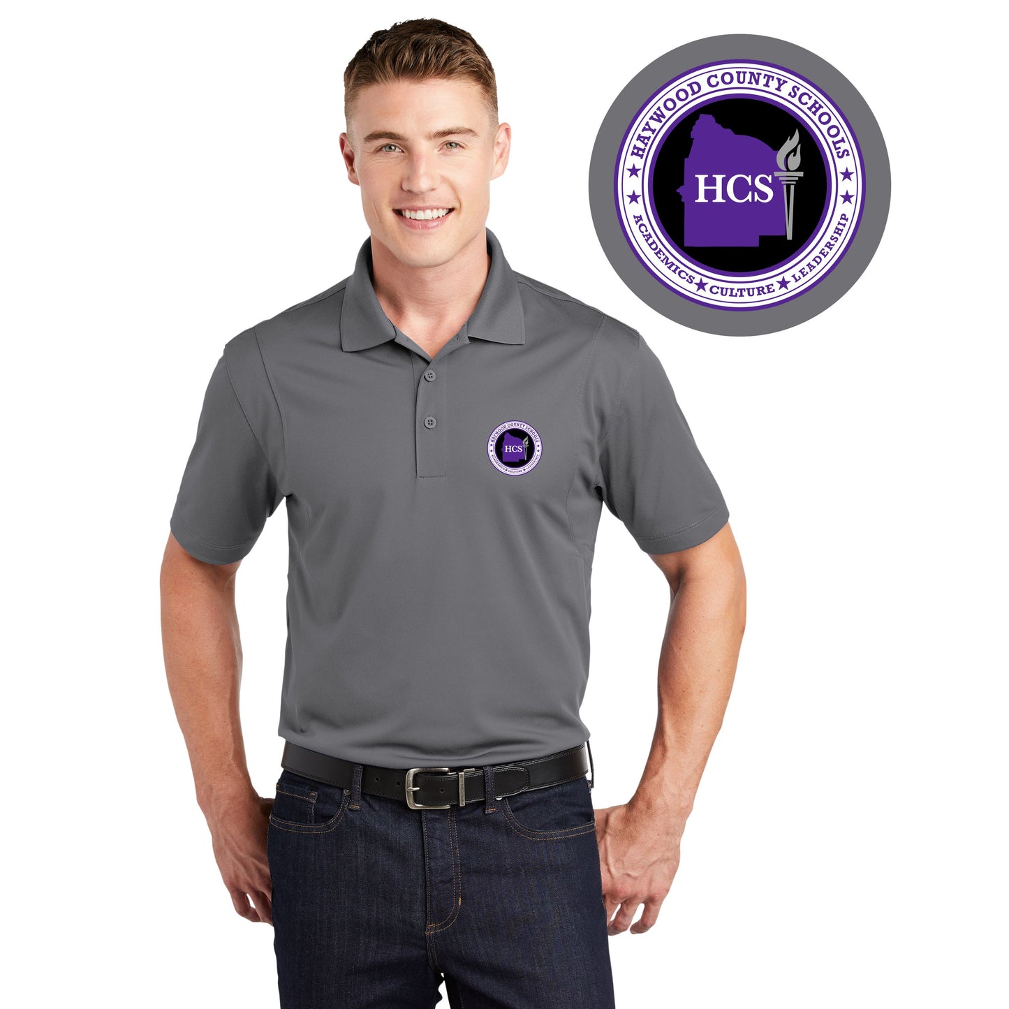 Haywood | Men Sport-Tek® Micropique Sport-Wick® Polo